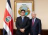[コスタリカ]パク・オクスIYF設立者、コスタリカのカルロス・アルバラド大統領と面談